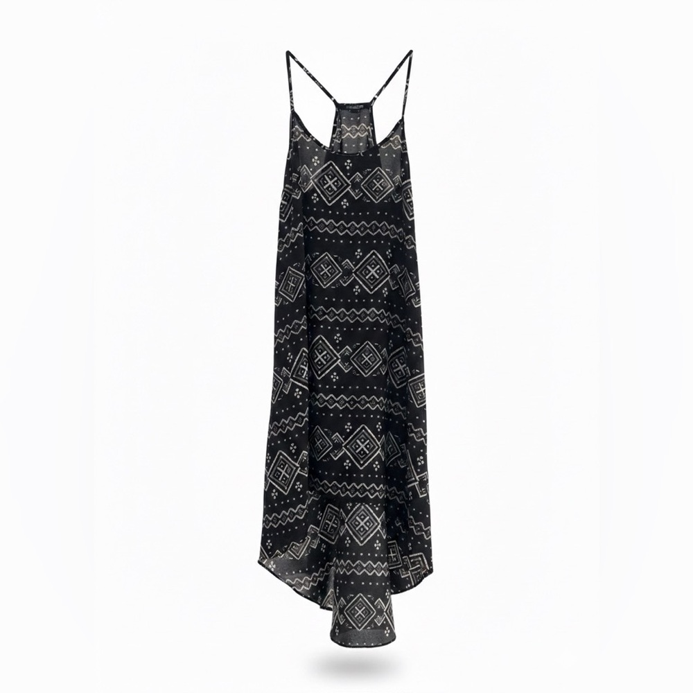 Forever 21 Black and White Maxi Dress - Picture 3 of 4